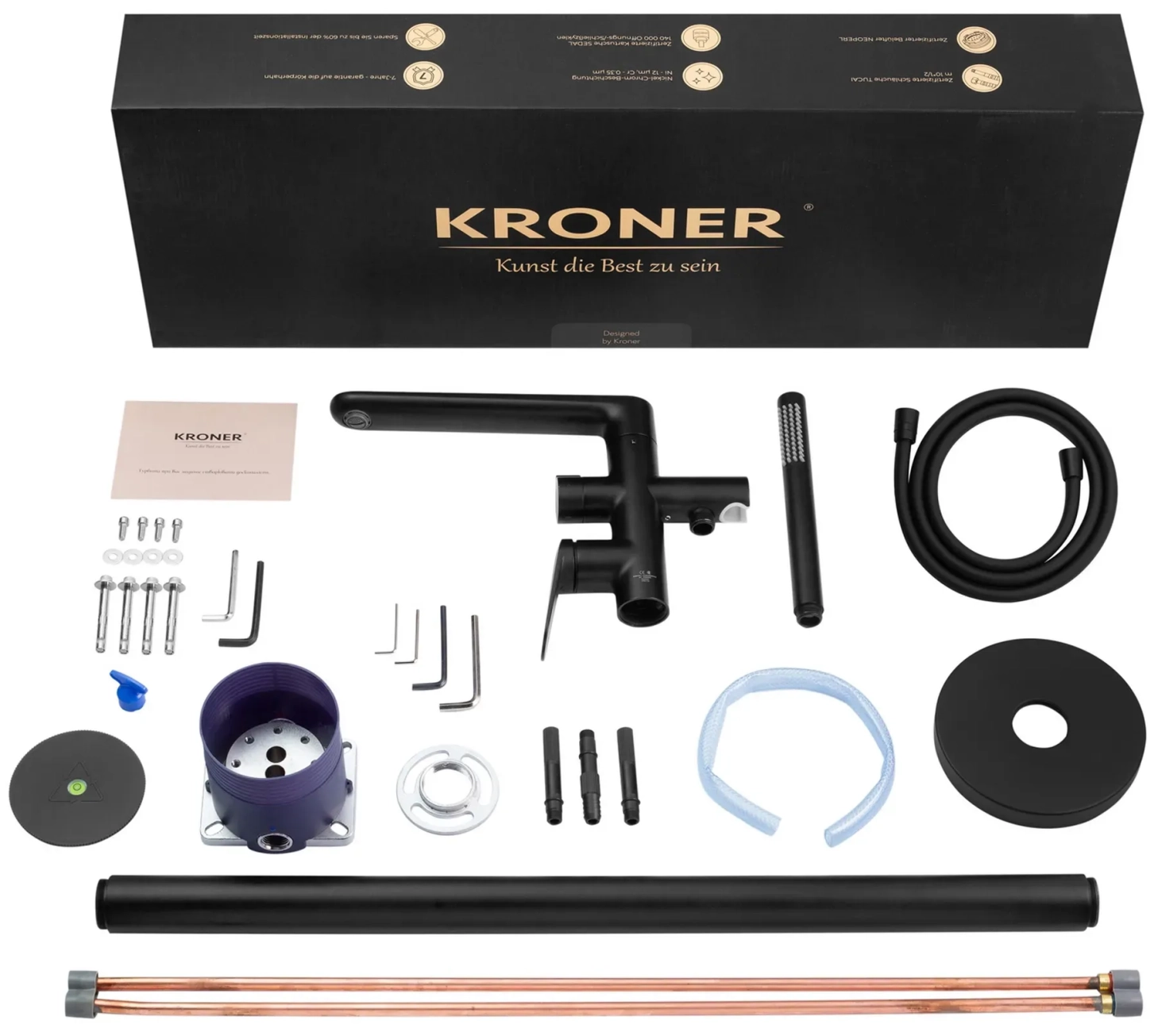 Смеситель для ванны Kroner Element 211339-3801 Фото - 6